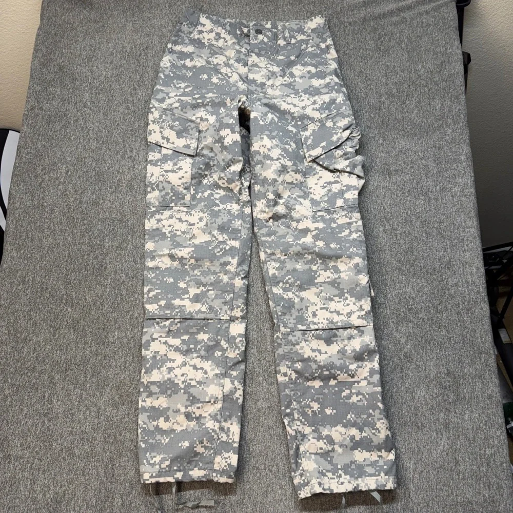 US Military ACU‎ Digital Camo Cargo Pants Small Long UCP Tactical Ripstop